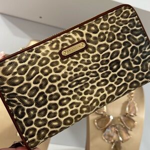 Brahmin Suri Leopard Wallet